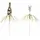 Papstar Deko-Picker 15,5 cm 10 St. Feuerwerk