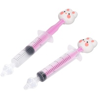 Baby-Spritzen-Nasendusche, 2 Stück Baby-Nasendusche-Spülvorrichtung für Babys(Rosa Kaninchen)