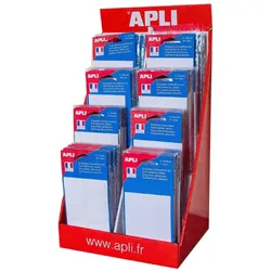 agipa Sortiment Etiketten, im Display