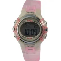 XINJIA Digitaluhr 2410013 Gehäusefarbe Rosa TPU-Band