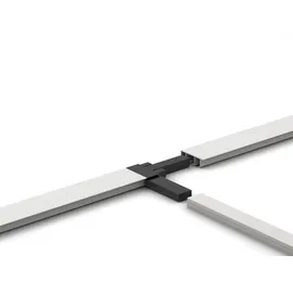 hecht International Fliegengitter Alu Master Slim XL 130 x 220 cm Weiß