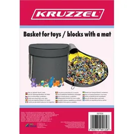 Kruzzel Aufbewahrungsbox 20 l 1-tlg. grau