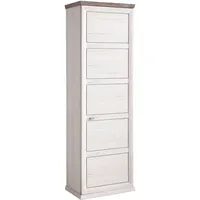 Hom'in Hom`in CAMRON 64.2x196.5x38.5 cm grau/weiß