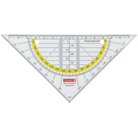 Brunnen Geometrie-Dreieck 16cm bruchsicher, glasklar)