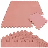 LittleTom - 9 Teile Spielmatte Baby Puzzlematte 30x30 Krabbelmatte Bodenmatte Kinderzimmer