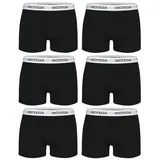 WOTEGA Boxershorts Joe schwarz M 6er Pack