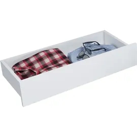 A&J MöbelLand Schiebetürenschrank DUO 200 x 215 x 59,5 cm Weiß/Schwarz