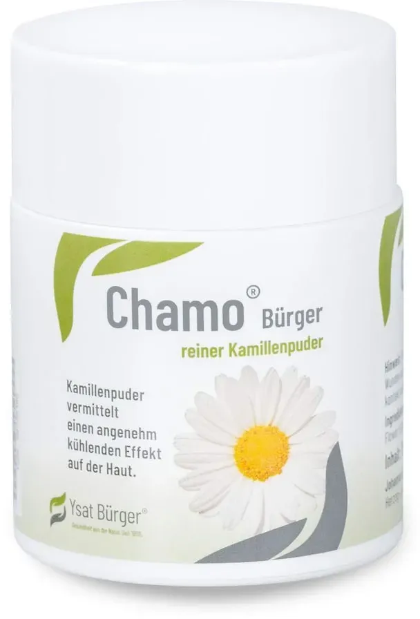 Johannes Bürger Ysatfabrik CHAMO Bürger Kamillenpuder Puder 075 kg 75 g