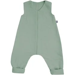 Julius Zöllner Sommer-Sleepoverall Jumper Musselin mit Beinen 0.5 TOG, gruen, 80