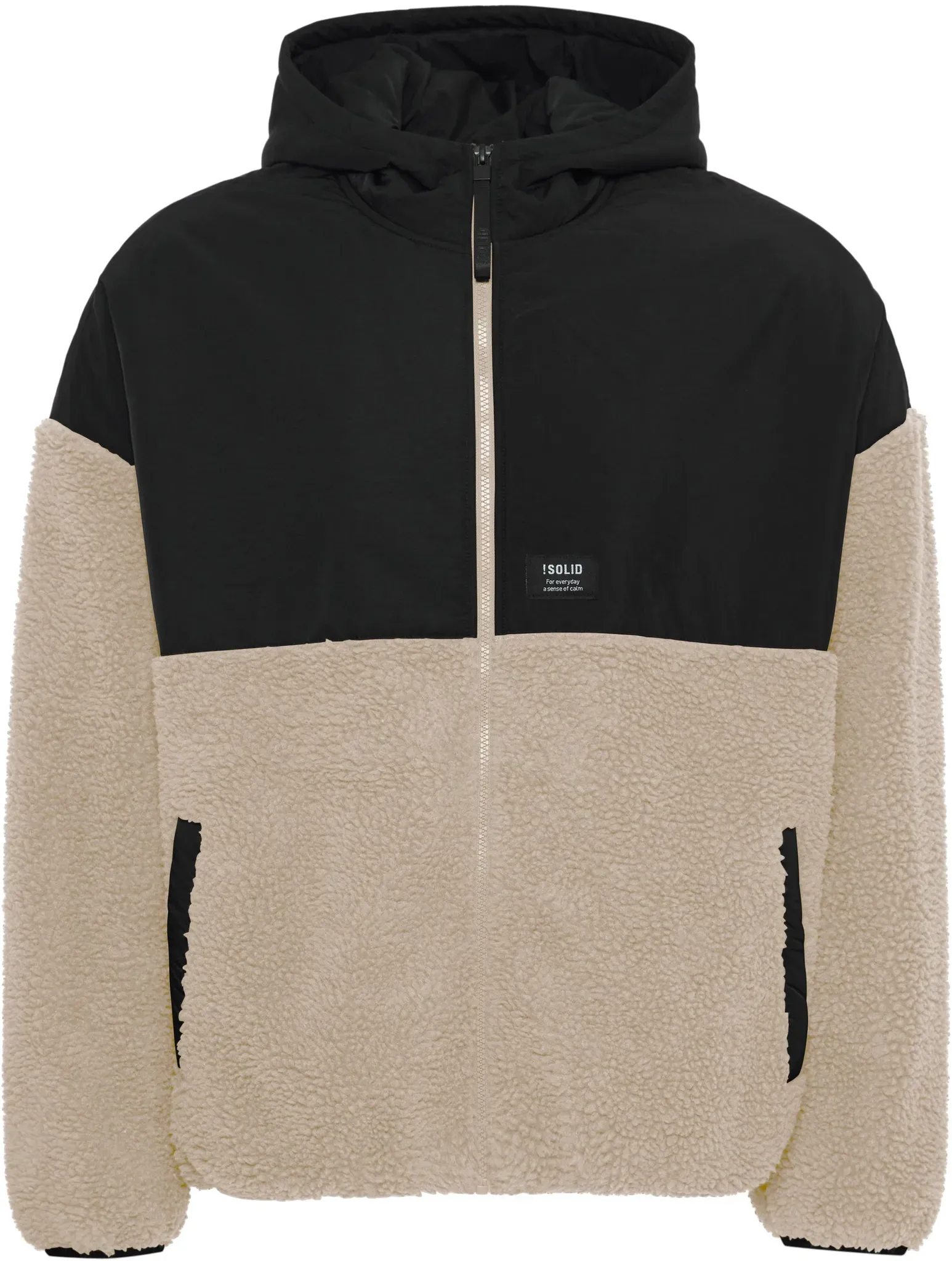 Fellimitatjacke SOLID 