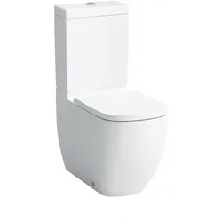 Tiefspül-WC Kombination PALOMBA 700x360 spülrandlos Abgang waagrecht oder senkrecht weißSpülkasten und WC-Sitz extra zu bestellen