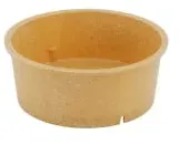 Greenbox Mehrweg Menüschale Häppy Bowl®, Ø 15 cm, 650 ml DFC00825 , 1 Karton = 6 Packungen à 10 Stück, Farbe: karamell / braun