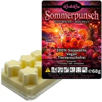WonderWax Duftwachs WonderWax® Duftwachs 6 Sterne, (Sommerpunsch), Duftrichtung: Sommerpunsch