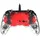 Nacon Compact Controller Illuminated transparent / rot