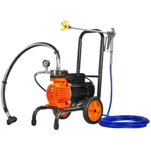 Vevor Airless-Farbspritzgerät 900 W 1800 psi mit Wagen und Verlängerungsstange 1,8 l/min