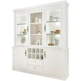 furn.design Buffet Fiastra 184 x 207 cm Pinie Weiß