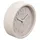 Hama Wecker Fuerteventura beige 20 % Weizenstroh, Ø 11,7 cm