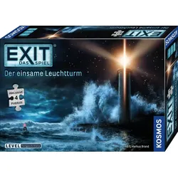 KOSMOS EXIT® Spiel+Puzzle Der einsame Leuchtturm (Fortgeschrittene)