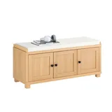 SoBuy Schuhbank 104 x 47 x 35 cm Sitzbank / beige