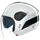 Nolan N20-2 Visor Dolce Vita Weiß/Schwarz S