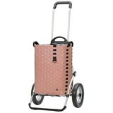 Andersen Shopper Manufaktur Andersen Einkaufsshopper Royal Shopper mit Tasche Silja in Liver, Grün, Pink oder Schwarz