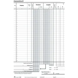 RNK Kassenbuch A4 2x40 Blatt selbstdurchschreibend
