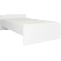 Livetastic Bett Nepo Plus 120 x 200 cm Buche massiv weiß