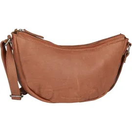 The Chesterfield Brand Clarita Umhängetasche Baumwolle/Leder Cognac