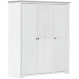 vidaXL Kleiderschrank BODO 146 x 176,5 x 52 cm Weiß
