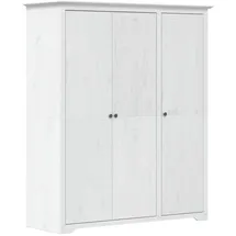 vidaXL Kleiderschrank BODO 146 x 176,5 x 52 cm Weiß