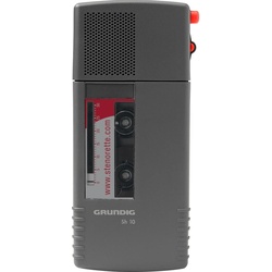 Grundig Stenorette Sh 10 Diktiergerät für Steno-Cassetten, Diktiergerät, Grau