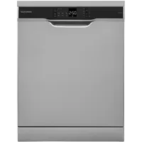 Telefunken Geschirrspüler Freistehend 60 cm Spülmaschine Silber 12 Maßgedecke