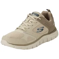 SKECHERS Track - Syntac Sneakers,sports Shoes, Beige, 42