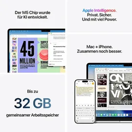 Apple MacBook Air M5 2026 13,6'' 24 GB RAM 1 TB SSD 10-Core GPU Himmelblau