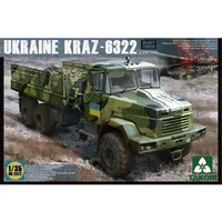 Takom 2022 - Ukraine KrAz-6322 Heavy Truck late type