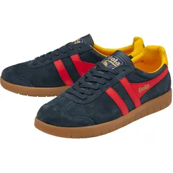 Gola Sneaker Hurricane Suede 2024 navyblau/rot/sonnengelb Herren
