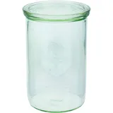 Dosen-Zentrale Weck Sturzglas 1050 ml (Hochwertiges Einweck; Einmach Glas mit Glasdeckel; zum Einkochen; Hitzebeständig; Mikrowellengeeignet; Backofengeeignet; Rundrandglas) 6 Stück durchsichtig