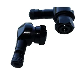 Reifenventile tubeless 90° Alu CNC YCF schwarz