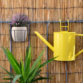 Relaxdays Blumentopf Halter 20 x 21 x 26 cm Schwarz