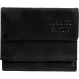 Leonardo Verrelli Geldbörse Herren Portemonnaie schwarz