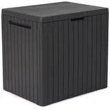 Keter Gartenbox Garten Aufbewahrungsbox City 113 L grau