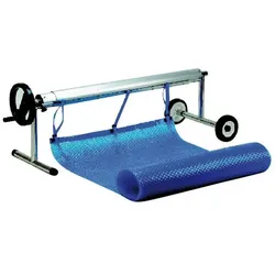 Aufrollvorrichtung Luftpolsterfolie fahrbar 2,4 - 4,4 m