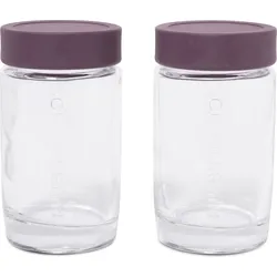 Vaasa Gewürz-Behälter violett 2 St.