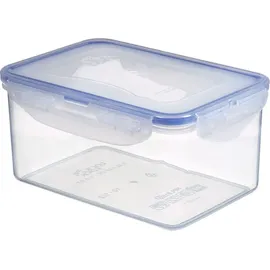 Lock & Lock Frischhaltedose rechteckig transparent 18,1 x 12,8 x 8,8 cm 1,1 l 3-teiliges Set