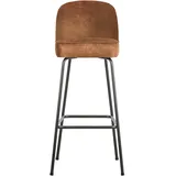 Woood Barhocker Vogue Kunstleder 50 x 103 x 50 cm Braun