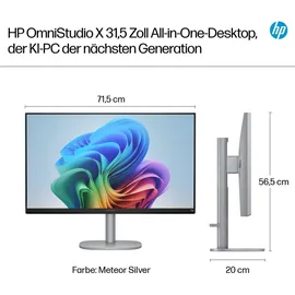 HP OmniStudio X All-in-One 32-c1075ng Intel Core Ultra 7 258V 32 GB RAM 1 TB SSD RTX 4050