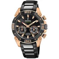 Festina Chrono Bike Connected 45 mm grau/schwarz