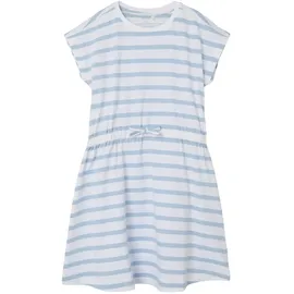 name it Mädchen Nkfmie Ss Dress Noos, Chambray Blue/Stripes:y/D Stripes, 146