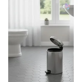 Blanc HYGIENIC Badezimmer Abfallbehälter 12 l Weiß
