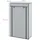 Homcom Stoffschrank 1-türig 42,5 x 162,5 x 42,5 cm Hellgrau